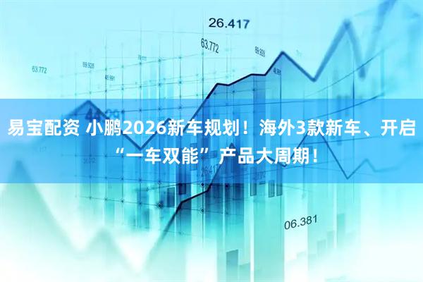 易宝配资 小鹏2026新车规划！海外3款新车、开启 “一车双能” 产品大周期！